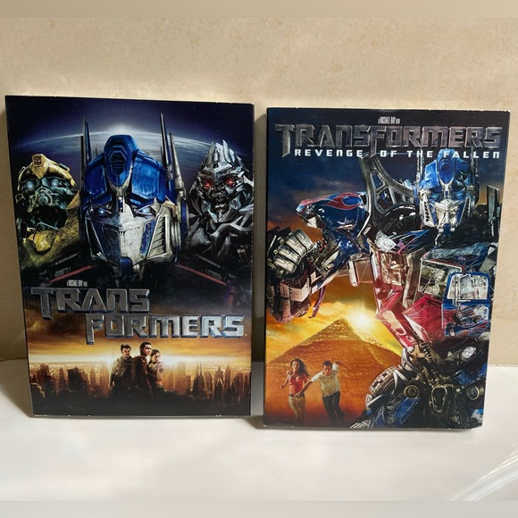 2 DVDs: Transformers (NWOT) & Transformers: Revenge of the Fallen - Picture 1 of 15